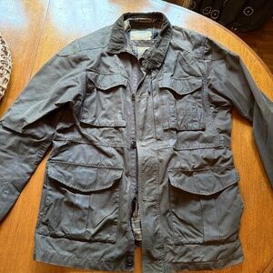 Vintage J. Crew Men’s Medium Waxed Jacket (2008)